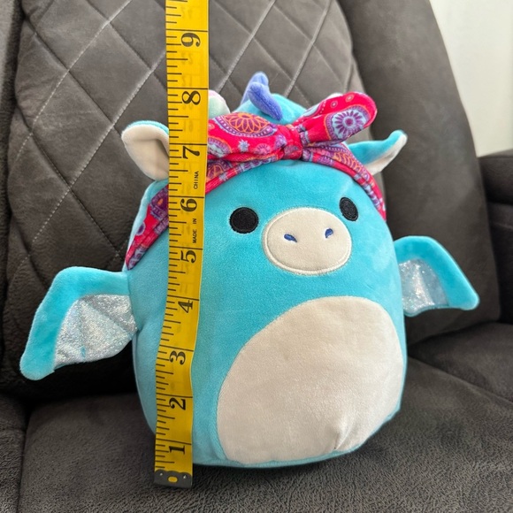 Squishmallows TATIANA 8" Blue Plush Unicorn Toy - Picture 4 of 4